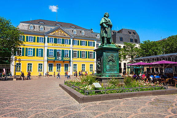 Marktplatz in Bonn Marktplatz in Bonn