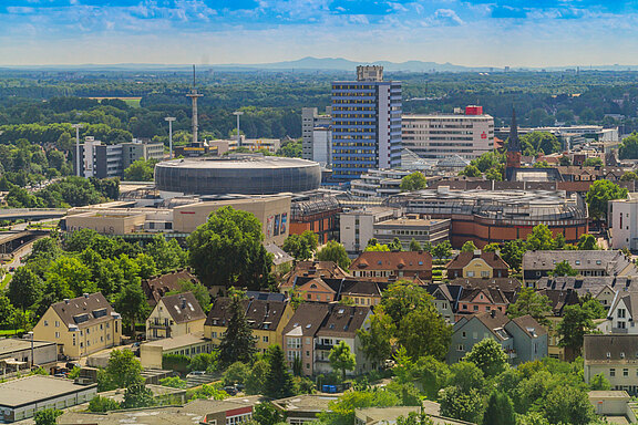 Luftaufnahme von Leverkusen Luftaufnahme von Leverkusen