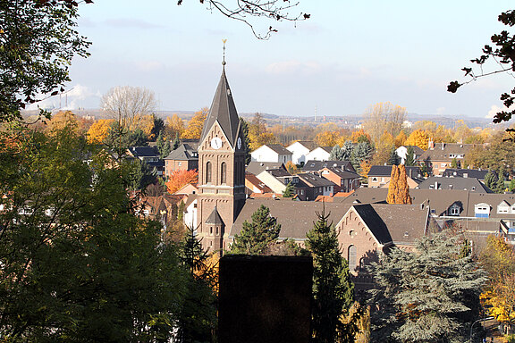 Hürth - Die Altstadt von oben Hürth - Die Altstadt von oben